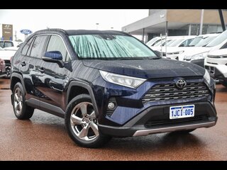 2021  Toyota RAV4 GXL 2WD Wagon (Saturn Blue) Used Car Thumbnail