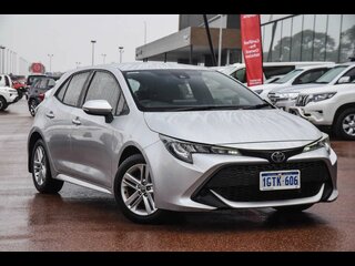 2019  Toyota Corolla Ascent Sport Hatchback (Silver Pearl) Used Car Thumbnail